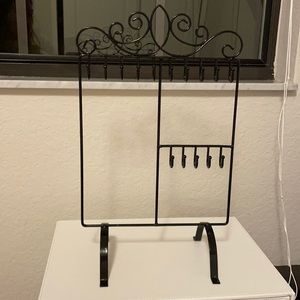 Black jewelry holder